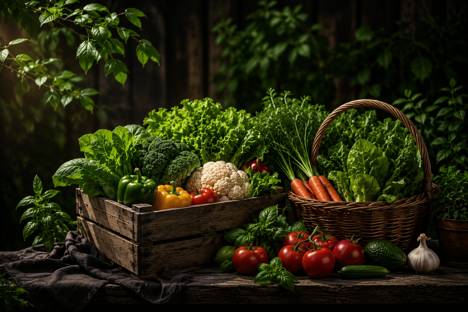Fresh vegetables from VegKing