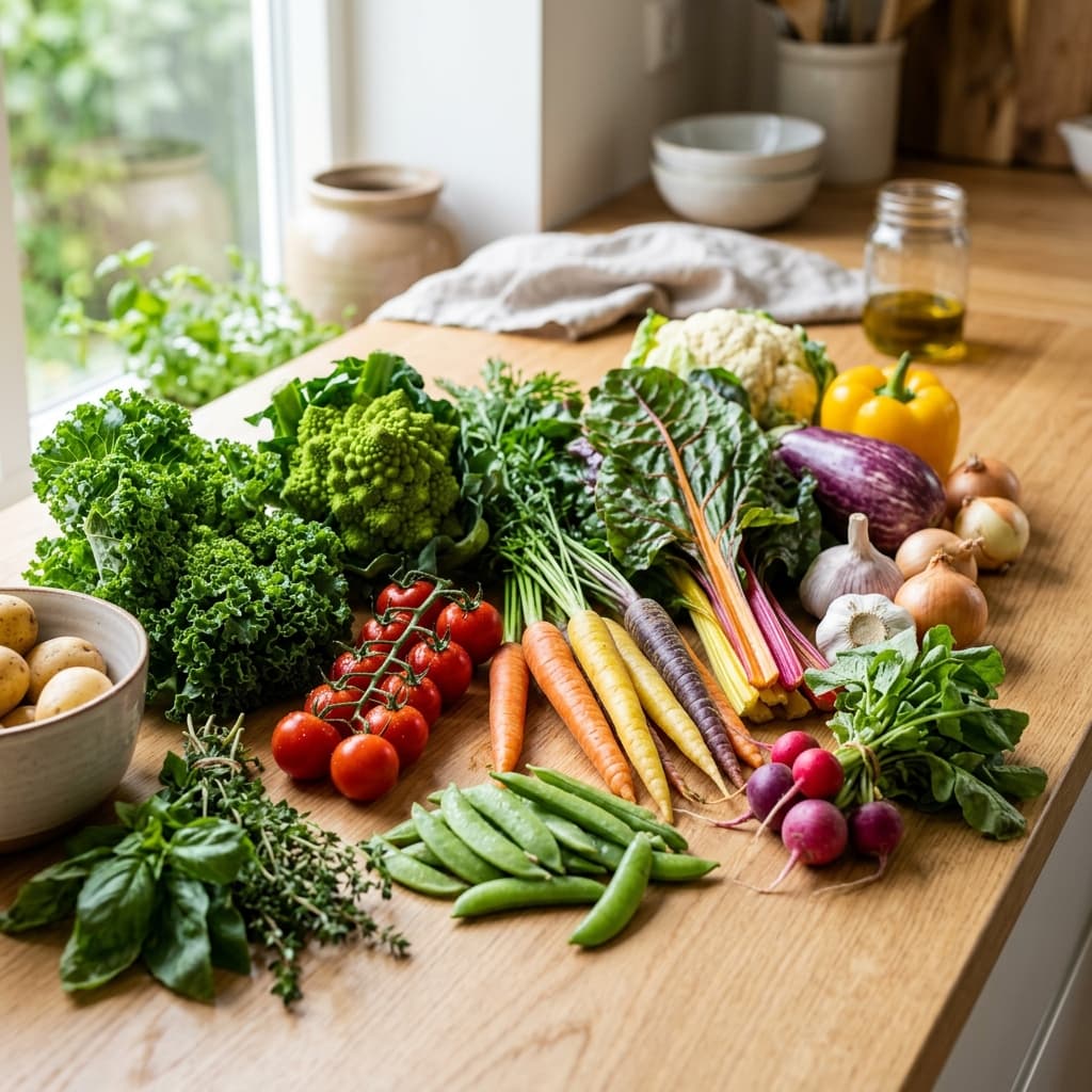 Fresh vegetables from VegKing